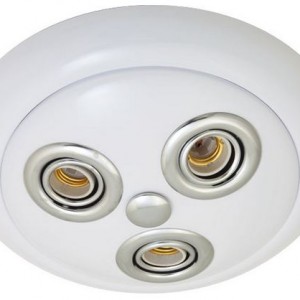 Movement Ceiling Fixture with three spot